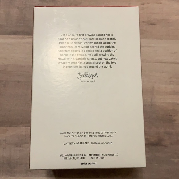 Hallmark Keepsake Ornament 2022, Game of Thrones House of The Dragon Magic Sound - Picture 5 of 8